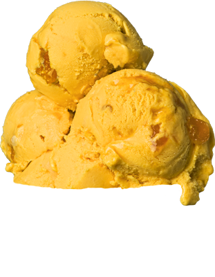 scoop of MANGO TANGO <br>(FEAT. PEACH) ice cream